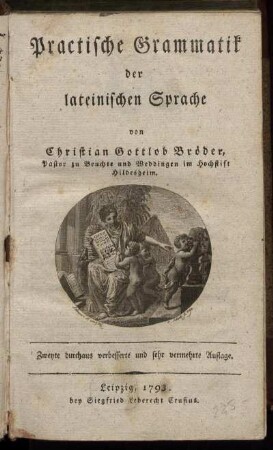 Practische Grammatik der lateinischen Sprache