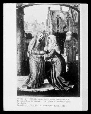 Breviarium Grimani — Heimsuchung Mariens