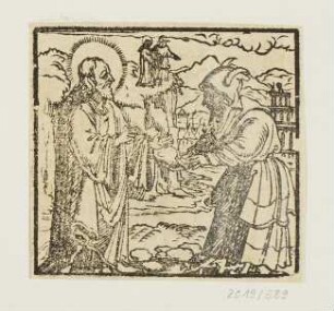 Versuchung Christi, aus: "Szenen aus der Bibel"