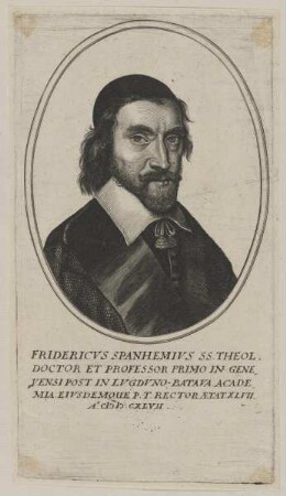 Bildnis des Fridericvs Spanhemivs