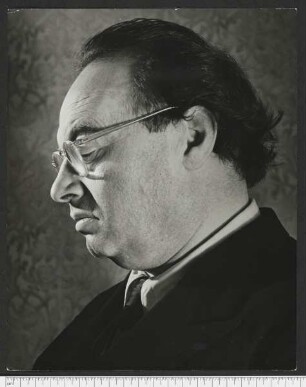 Porträtaufnahme Franz Werfel