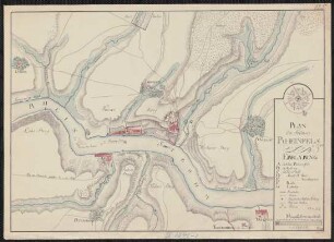 Plan der Festung Rheinfels