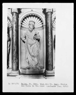 Grabmal des heiligen Remigius — Statue des Comte de Toulouse