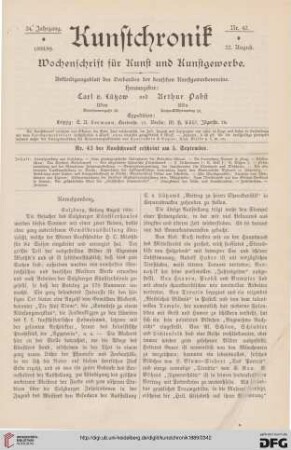 Heft 42 (22. August 1889)