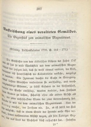 Auffrischung eines veralteten Gemäldes