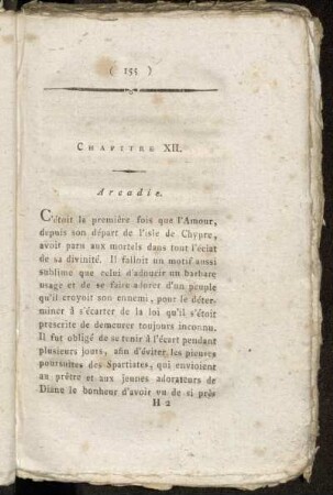 Chapitre XII[I]. Arcadie.
