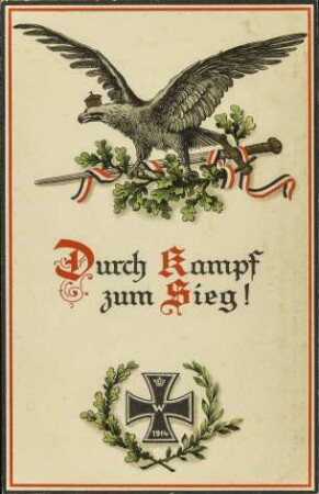 Durch Kampf zum Sieg!