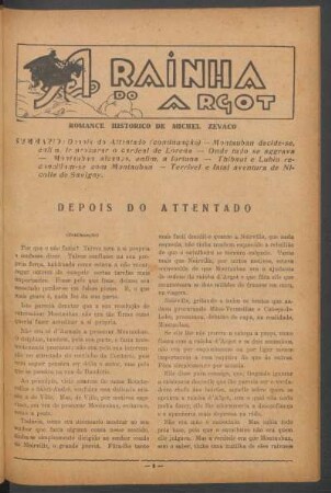 A rainha do Argot : Romance histórico