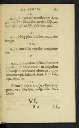VI. De Exemplo.