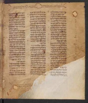 Torah mit großer Masora