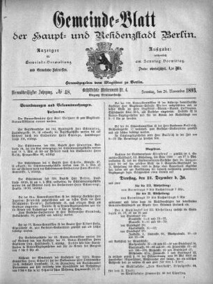 1893,48: No. 48, 26. November 1893