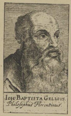 Bildnis des Ioh. Baptista Gellius