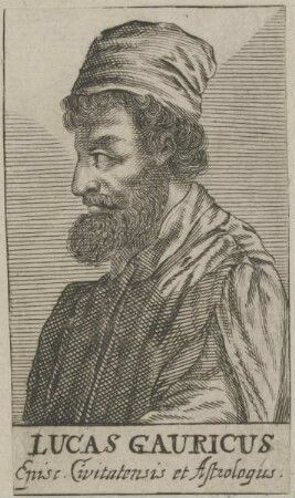Bildnis des Lucas Gauricus