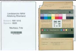 Entnazifizierung Fritz Neuhaus , geb. 16.09.1888 (Lagerist)