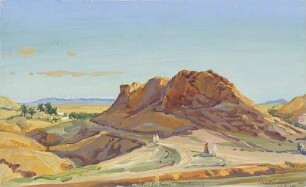 Spahi-Festung "Bou Saadah". Morgenstimmung