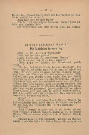 Vierundfünfzigstes Kapitel. Die Patrioten trennen sich