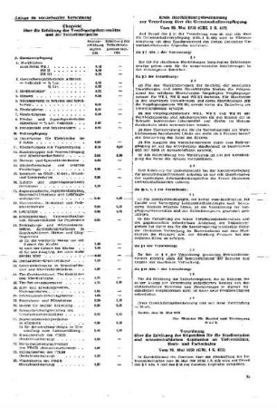 Erste Durchführungsbestimmung zur Verordnung über die Gemeinschaftsverpflegung : Vom 28. Mai 1958 (GBL I S. 427) ; [Nachdrucke aus dem Gesetzblatt]