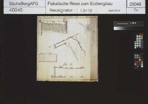 Hase Fundgrube bei Brand; Thelersberger und Tiefer Fürsten Stolln auf dem Hasen Stehenden