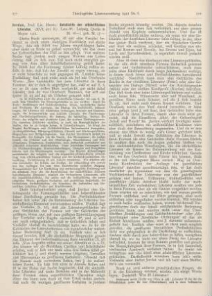171-173 [Rezension] Jordan, Hermann, Geschichte der altchristlichen Literatur