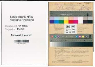 Entnazifizierung Heinrich Monreal , geb. 04.03.1911 (Schlosser)