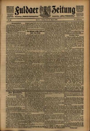 Ausgabe vom Freitag, den 24. April 1908.