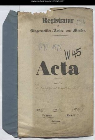 Anschaffung und Unterhaltung der Turmuhren in Niederpleis und Menden und des Kirchturmkreuzes Niederpleis