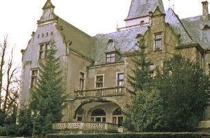 Herrenhaus: Gartenseite
