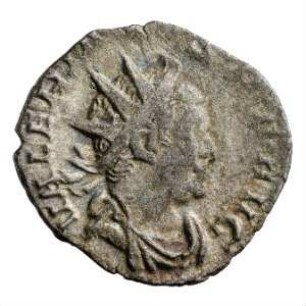 Münze, Antoninian, 258 n. Chr.