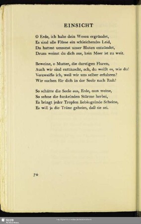 Einsicht