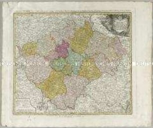 Atlas regni Bohemiae: Bohemiae Regnum in XII. Circulos divisum