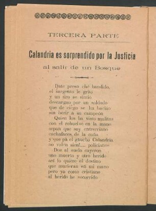 Tercera parte