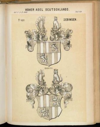 Taf. 129. von Zebingen.