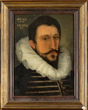 Johann Wilhelm (1562-1609), Herzog von Jülich-Kleve-Berg, im Alter von 32 Jahren