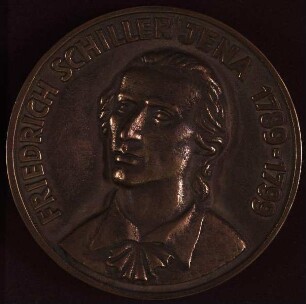 Bronzemedaille Friedrich Schiller