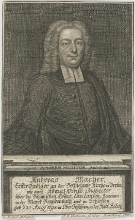Bildnis des Andreas Macher
