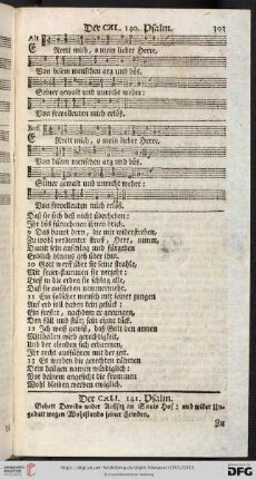 (Der CXLI. 141. Psalm - Der CL. 150. Psalm)