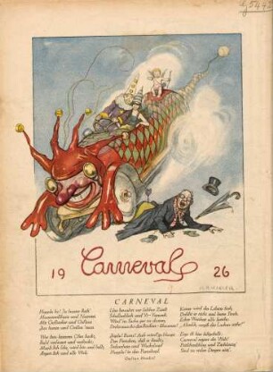 "Carneval 1926"