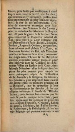 Extrait Des Registres Du Parlement : Du 3 Septembre 1762.