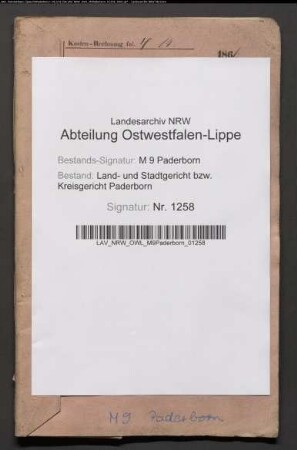 Erblasser: Sorga, Angela, geb. Schonlau; Ehepartner: Sorga , Simon: