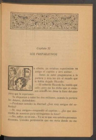 Capítulo XI - Los preparativos