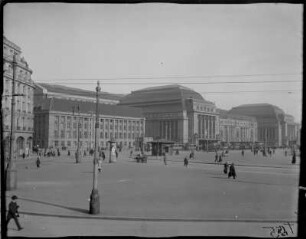 Leipzig, Hauptbahnhof, Empfangsgebäude