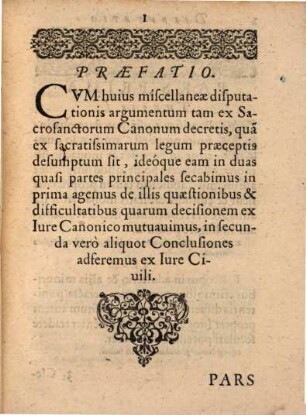 Disputatio iuridica selectiores quasdam quaestiones ex universo iure complectens