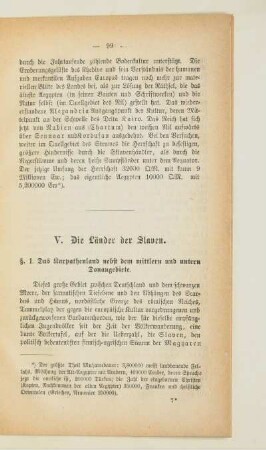 V. Die Länder der Slaven
