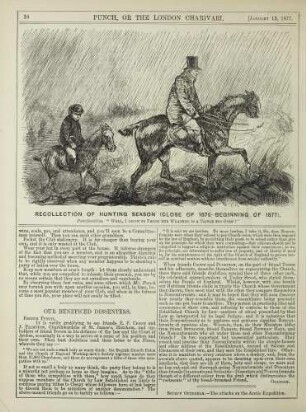 Recollections of hunting season (close of 1876 - beginning of 1877)