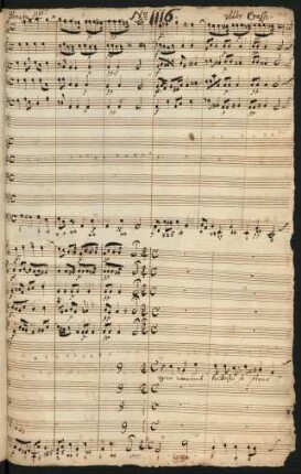 Herr warum trittest du so ferne; V (4), strings, bc; a-Moll