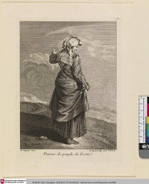 Femme du peuple de Rome