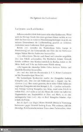 Die Spätzeit der Lackmalerei