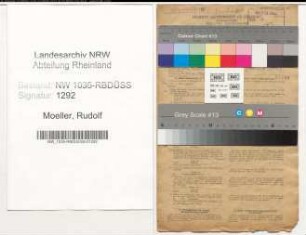 Entnazifizierung Rudolf Moeller , geb. 02.03.1898 (Steiger)