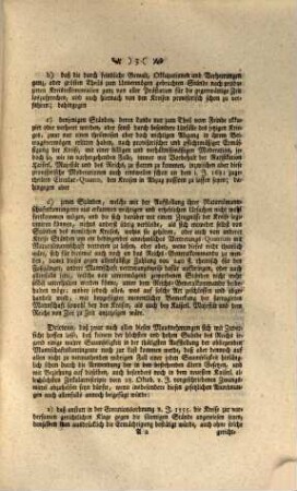 Conclusum Electorale vom 27ten März 1795 : Dictatum Ratisbonæ, die 2. Aprilis. 1795. per Moguntinum