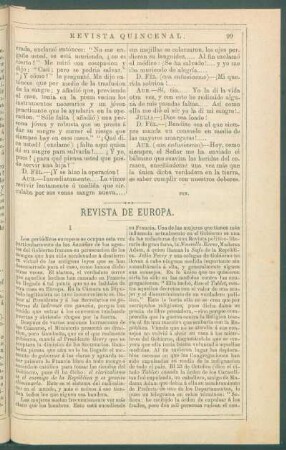 Revista de Europa.